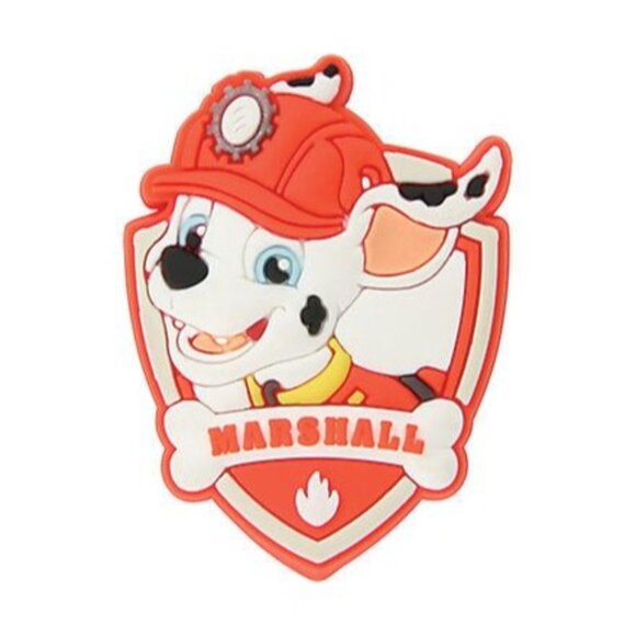 Marshall Paw Patrol Jibbitz™ will fit in Clog type shoes with holes Badge Shoe C - Picture 1 of 1